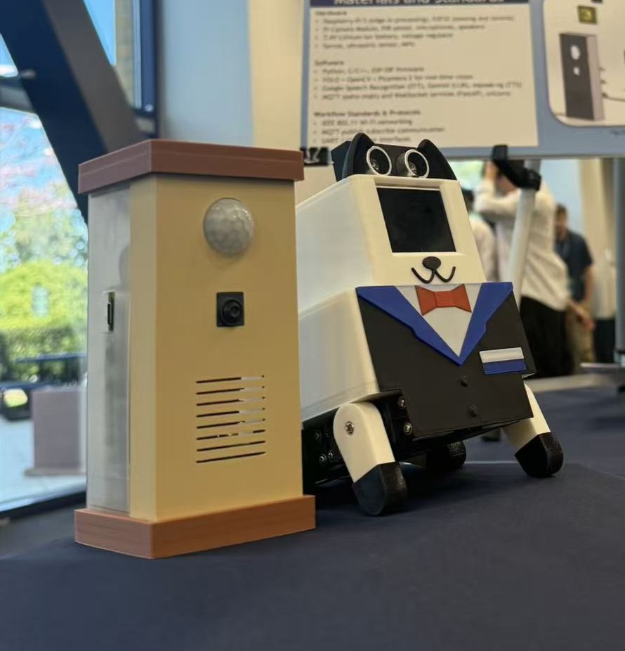 AuraBot with its station 