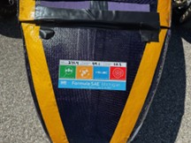 Fig. 2. UCI FSAE IC passes Technical Inspection and is ready for the dynamic events.