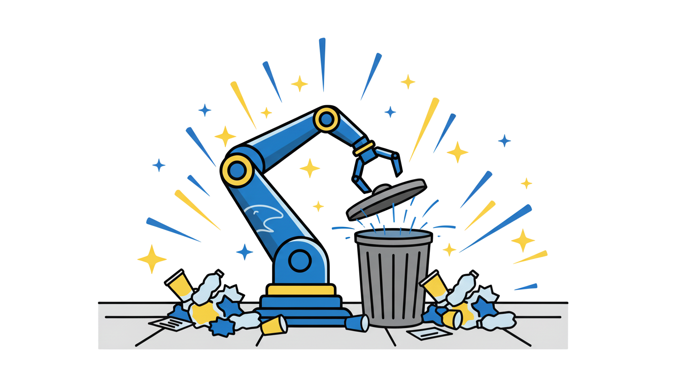 Zpotless Robotic Arm Logo