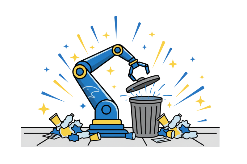 Zpotless Robotic Arm Logo