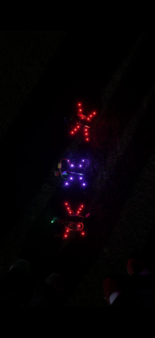 Image showing 3 Light Show Drones