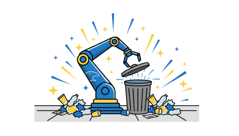 Zpotless Robotic Arm Logo