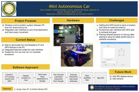 Autonomous Vehicle with obstacle avoidence