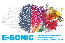 E-SONIC (Engineering-Symphonic Orchestra New Instrument Competition) Logo