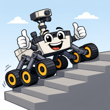 Rocker-Bogie Stair Climber Icon