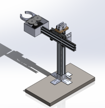 Final Concept Design with Vertical and Horizontal Mechanism