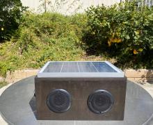 Image of the Sonido, Wireless Solar Speaker