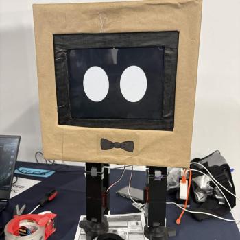 Boxley the AI-Powered Free-Roaming Animatronic